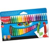 Vaškinės kreidelės MAPED ColorPeps, 24 sp.
