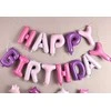 Marbo Sport PartyDeco Balon fol.HappyBirthday 340x35cm róż 52758
