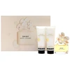 Marc Jacobs Rinkinys Marc Jacobs: Daisy, tualetinis vanduo, moterims, 50 ml + Daisy, drėkinamasis losjonas kūnui, 75 ml + Daisy, dušo želė, visų tipų odai, 75 ml, moterims