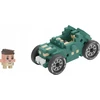 Marioinex Klocki Mini Waffle Cars 50 dalių Turquoise Racing Car