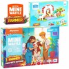 Marioinex *****Klocki waffle Farmer domek 100el 07580