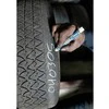 Dažų lazdelė gumai Markal Tyre Marque BALTA 12,7 mm