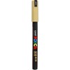 Žymeklis UNI Posca PC-1MR, adatiniu galu, 0.7 mm, auksinis