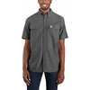 Marškinėliai Carhartt vidutinio svorio Chambray juodi