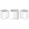 Maršrutizatorius „D-Link“ dviejų juostų viso namo tinklo „Wi-Fi 6“ sistema | COVR-X1863 (3 pakuotės) | 802.11ax | 574+1201 Mbit/s | 10/100/1000 Mbit/s | Ethernet LAN (RJ-45) jungtys 1 | Tinklelio palaikymas Taip | MU-MiMO Taip | Nėra mobiliojo plačiajuosčio ryšio | Antenos tipas 2 x 2,4 G WLAN vidinė antena, 2 x 5 G WLAN vidinė antena