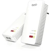 Maršrutizatorius Avm Computersysteme Vertriebs Access Point fritz! Powerline 1240 AX WLAN Set 1200 Mbit/s Baltas 2 vnt. (S0239390)