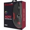 Marvo M291 Pelė su laidu, juoda, 6400DPI