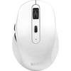 Marvo Pelė WM106W WH pelė, 1600DPI, Bluetooth a 2,4GHz, optinė, 6 klasė, bevielė, balta, įmontuota baterija, biuro, tyli, DUA