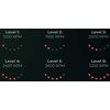 Extralink Massage Gymgun Fit 2.0 Lite | Masažo pistoletas | 4 galvutės, 6 režimai
