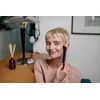 Sveikata ir Asmeninė Priežiūra - Humanas Aurora Sonic Facelift Massager EMS Raudona Šviesa Juodas