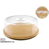 Sūrio dubuo, 28 cm, bambukas, 9,5 x 28 x 28 cm, KITCHEN&amp;GO