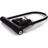 Master Lock Masterlock Plieninė "U" formos dviračio spyna su 2 raktais (juoda)