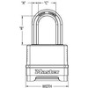 Master Lock Spynelė MasterLock M175EURDLF; 50 mm