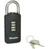 MASTER LOCK Zahlensschloss mit SicherheitsnotschlĂĽssel
