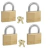 Master Lock MasterLock rinkinys 4x žalvarinė pakabinama spynelė 50mm - HS/25mm - 6mm - vienam raktui - 150EURQNOP