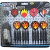 „Master Darts“ strėlės, 16 g (12 strėlių, 100 galiukų)