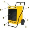 Sausintuvas Buitinis drėgmės surinkėjas Master DH 44; 0,61 kW