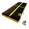 Master Gimnastikos takas Airtrack pripučiamas 400x150x20 cm kilimėlis (MAS-B869-juodas-yellow)