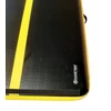 Master Gimnastikos takas Airtrack pripučiamas 400x150x20 cm kilimėlis (MAS-B869-juodas-yellow)
