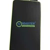 MASTER slant juodas suoliukas su žaliais kraštais