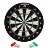 Master Tarcza do Darta Dwustronna 37 cm + 6 Rzutek