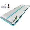 Pripučiamas gimnastikos kilimėlis Master AirTrack MASTER S-Pro 400 x 150 x 10 cm Pilkas-Teal