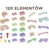 MASTERKIDZ Ball Track Construction Set STEM Board 120 pieces