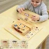 Medinė Montessori lenta Emocijų pažinimo žaidimas MASTERKIDZ
