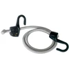 Master Lock Masterlock Reguliuojamo ilgio sustiprinta tvirtinimo guma su kabliukais, 15-150cm, plieno kabliukas dengtas plastiku, pilka