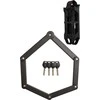 Masterlock MASTER LOCK sulankstomas dviračio užraktas su grūdinto plieno jungtimis su 4 raktais