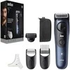 Braun BeardTrimmer 7 BT7520 Baterija 40 2 cm „Wet & Dry“ Juoda, Mėlyna
