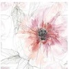 Patalynės komplektas Matex Patalynė satynowa 160x200 17A Premium Laudena kwiaty rožinė jasna