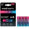 Mathorn Ultimate AA NiMH 2600 mAh HR6 1.2V įkraunamų baterijų paketas, 4 vnt. MB-AA2600NH-4P