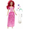 Mattel Lėlė Arielis princesė su rožine suknele