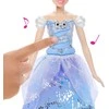 Mattel Disney Princess „Disney“ princesės interaktyvi Pelenės lėlė su šviesa ir garsu, užburta baliaus suknelė