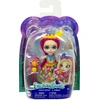 Mattel „Enchantimals“ herojės rinkinys meškutė/paukštelis/katytė (HCF97)