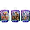 Mattel „Enchantimals“ herojės rinkinys meškutė/paukštelis/katytė (HCF97)