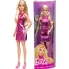 Mattel BARBIE madistė blizgančia rožine suknele (HYT88)
