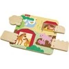 Mattel FISHER-PRICE edukacinė medinė lenta – Ūkio gyvūnai (JCY33)