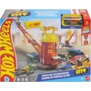 Mattel HOT WHEELS CITY rinkinys – Super gaisrinės stotis (JHL95)