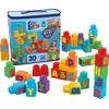 Mattel MEGA BLOKS kaladėlių rinkinys ABC (krepšyje 30 det.) (HRR60)