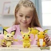 Mattel „Mega Bloks“ MEGA Contrux – kurkite ir rodykite „Pokemon“ „Pikachu Evolution Trio“ (GYH06)