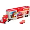 „Mattel Vehicles Cars“ mobili dažymo dirbtuvių automobilis su atidaroma priekaba (HPD82)