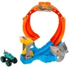 Mattel Hot Wheels Corkscrew Shark Smash JFR08 trasa