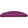 Laiptų kilimėliai, 20 vnt., 56x17x3 cm, violetiniai, pusapvaliai