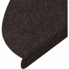 Lipnūs laiptų kilimėliai, 20vnt., juodi, 65x22,5x3,5cm