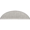 Laiptų kilimėliai Lipni Sisal-Look 30 vnt 56x17x3 cm Platina