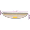 Laiptų kilimėliai Lipni Sisal-Look 30 vnt 56x17x3 cm Platina