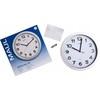 Maul MAUL Wanduhr Step baltas/sidabrinis Kunststoff 30cm inkl. Batterie