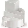 MAUL Round Box. Baltas indas na długopisy